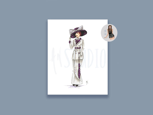 Rose's Arrival Art Print image 0