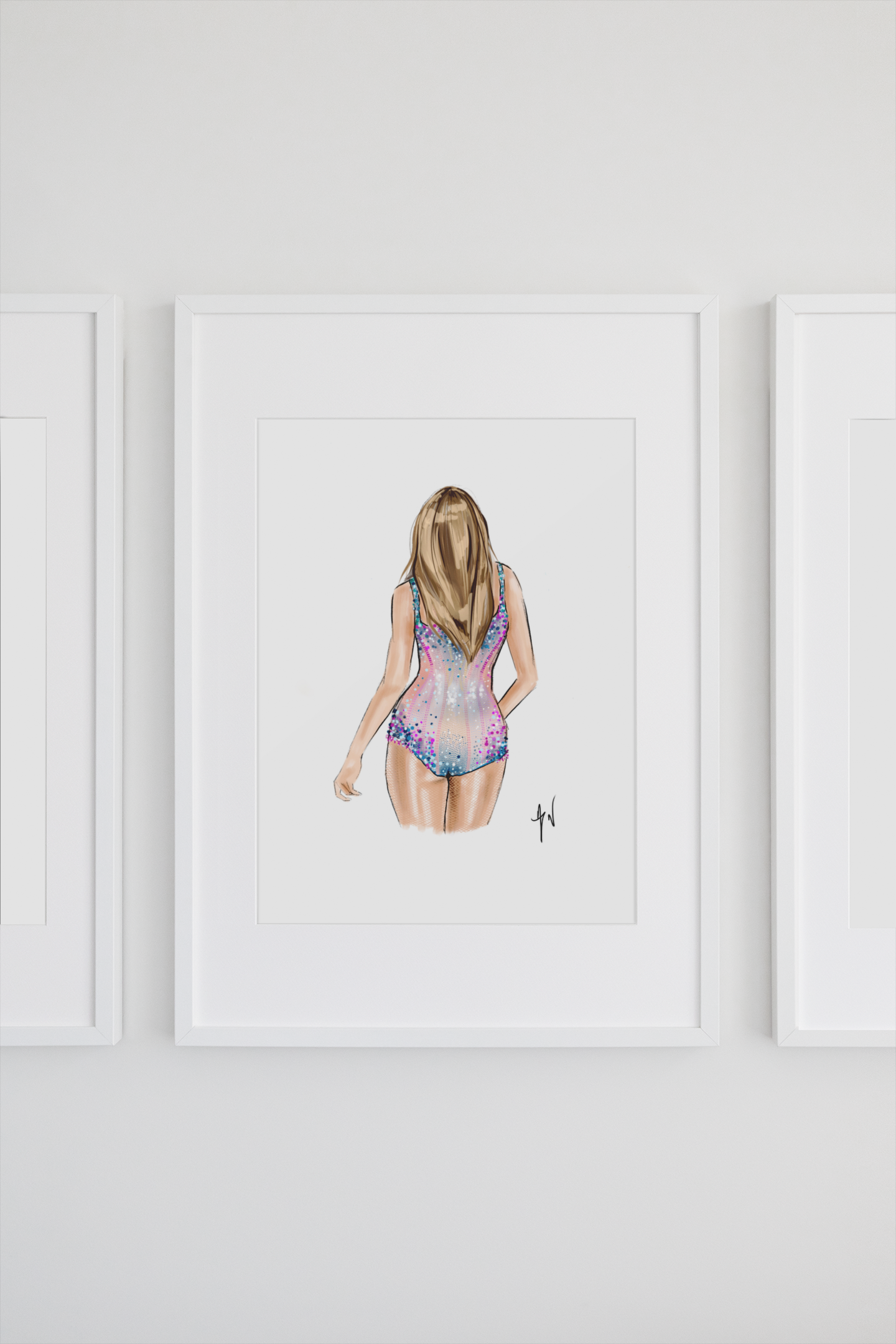 Shining Bodysuit Art Print image 1