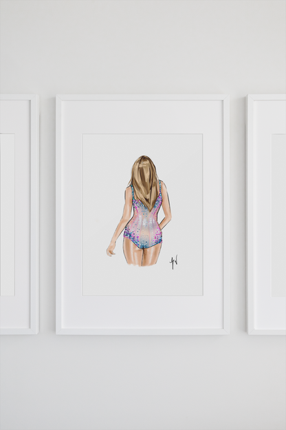 Shining Bodysuit Art Print image 1