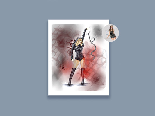 Rose Up From The Dead Art Print image 0