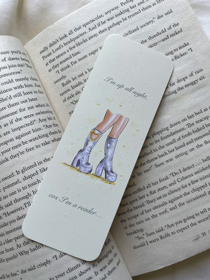 Up All Night, Cos I’m A Reader Bookmark