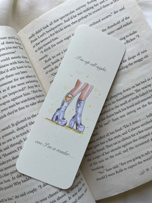 Up All Night, Cos I’m A Reader Bookmark