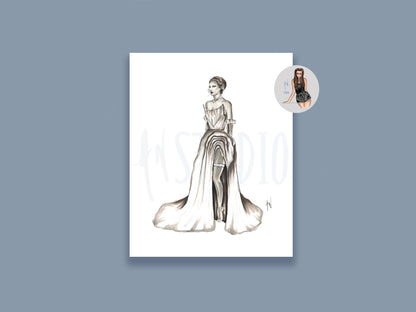 I was Supposed To Be Sent Away Art Print image 0