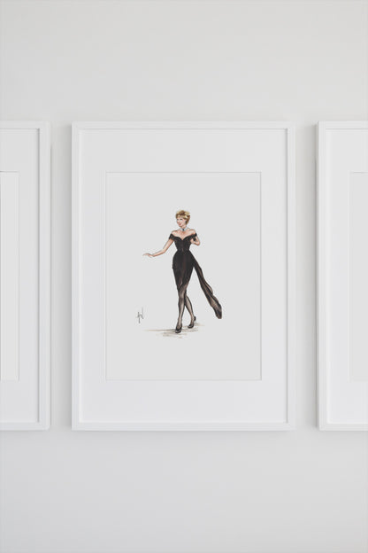 The Revenge Dress Art Print image 1
