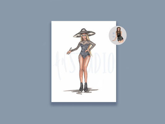 Renaissance Sparkle Art Print image 0