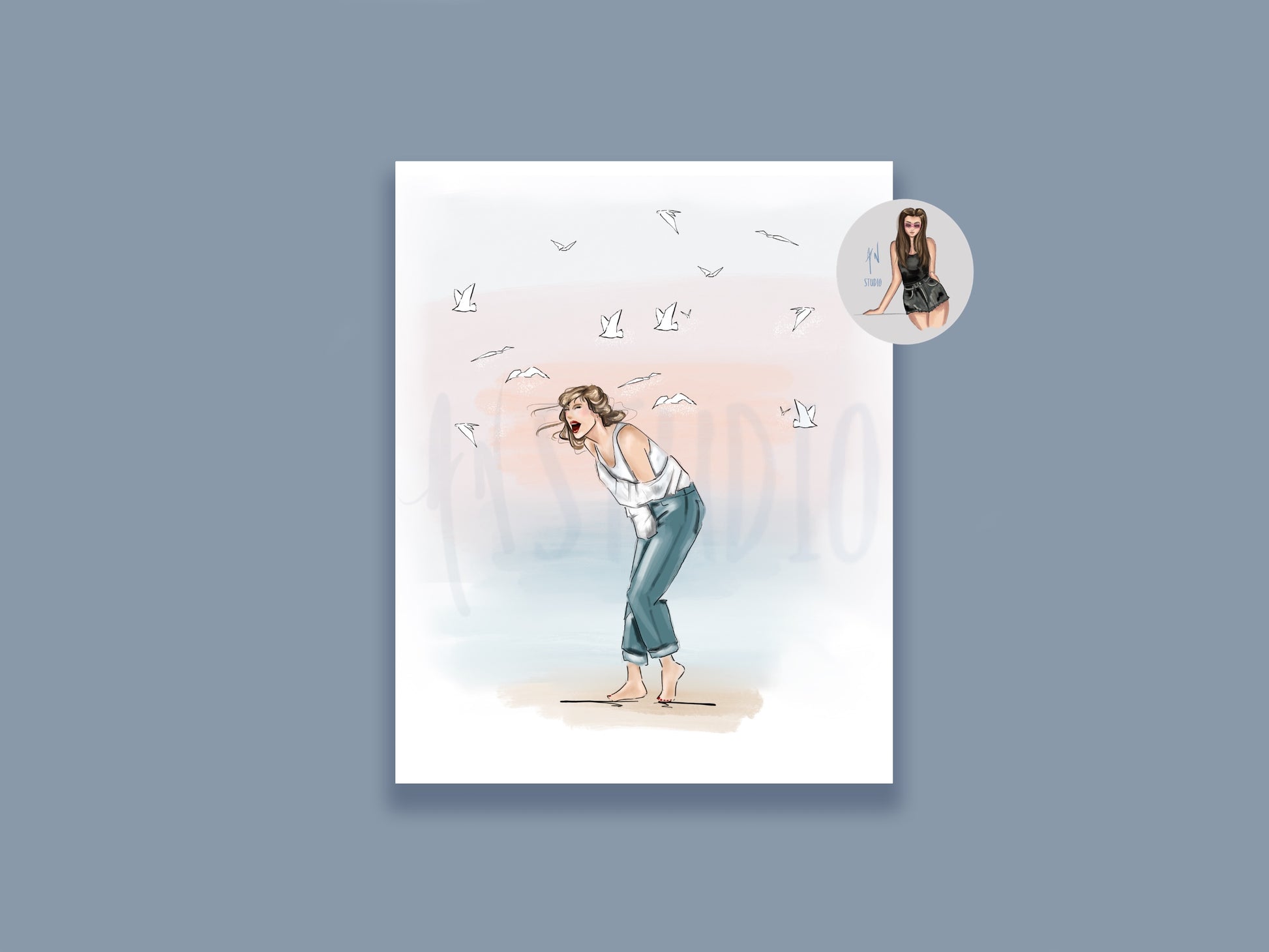 Have Wild Dreams Art Print image 0