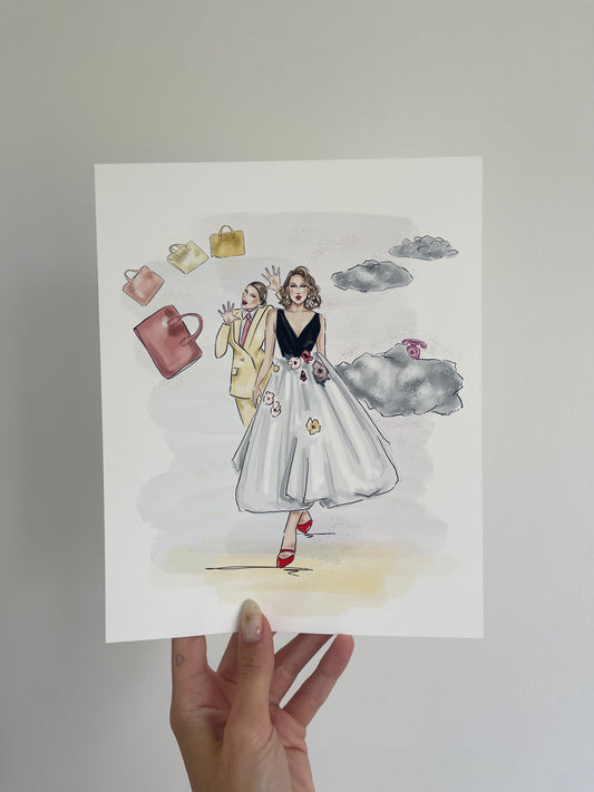 SECOND Only One Of Me Art Print