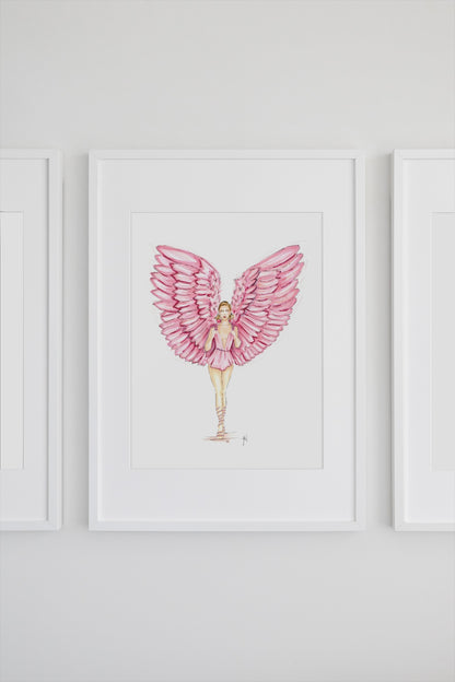 She’s An Angel Art Print image 1