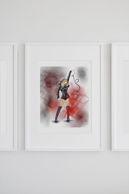 Rose Up From The Dead Art Print image 1