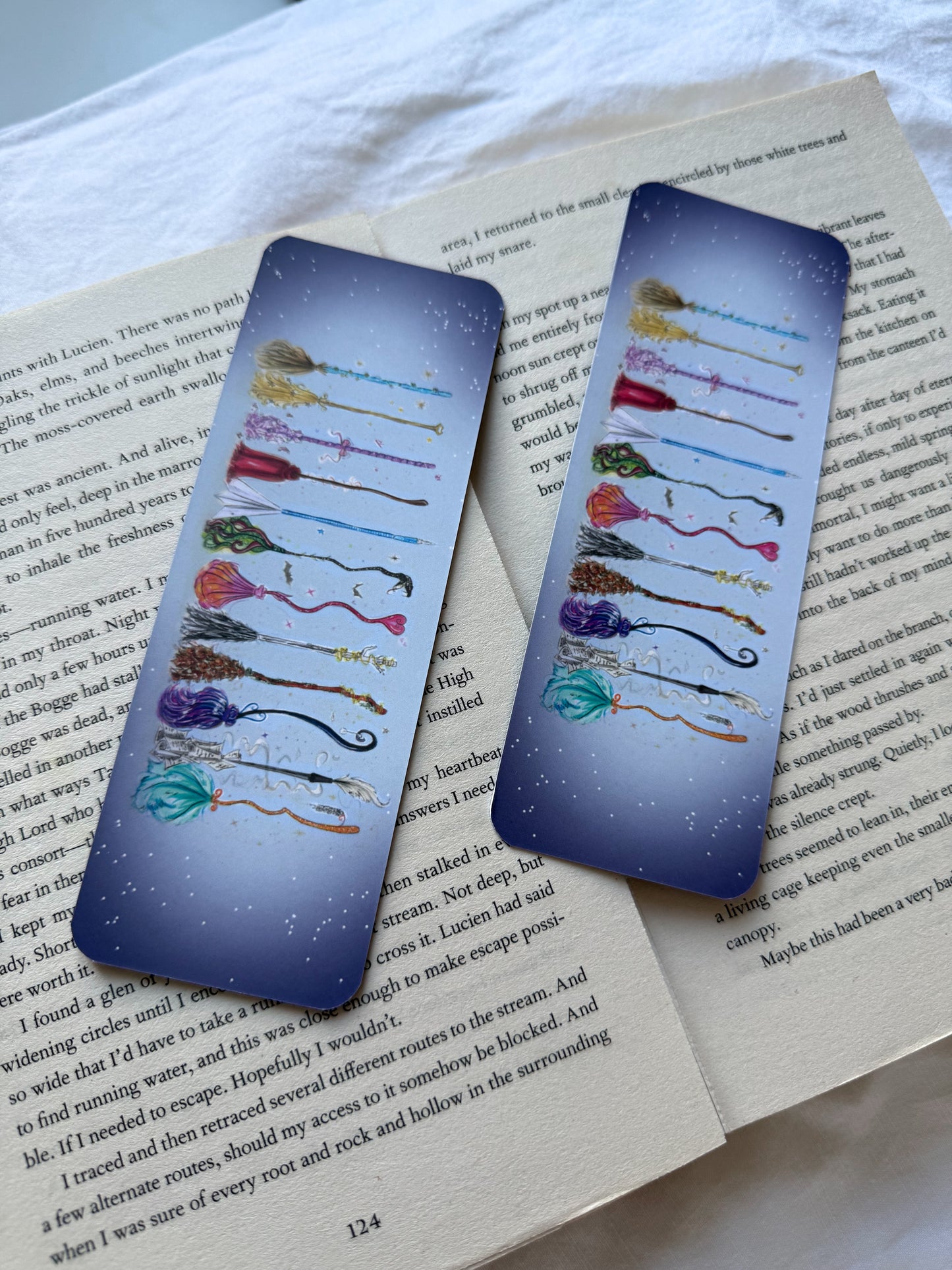 Eras Broomsticks Bookmark