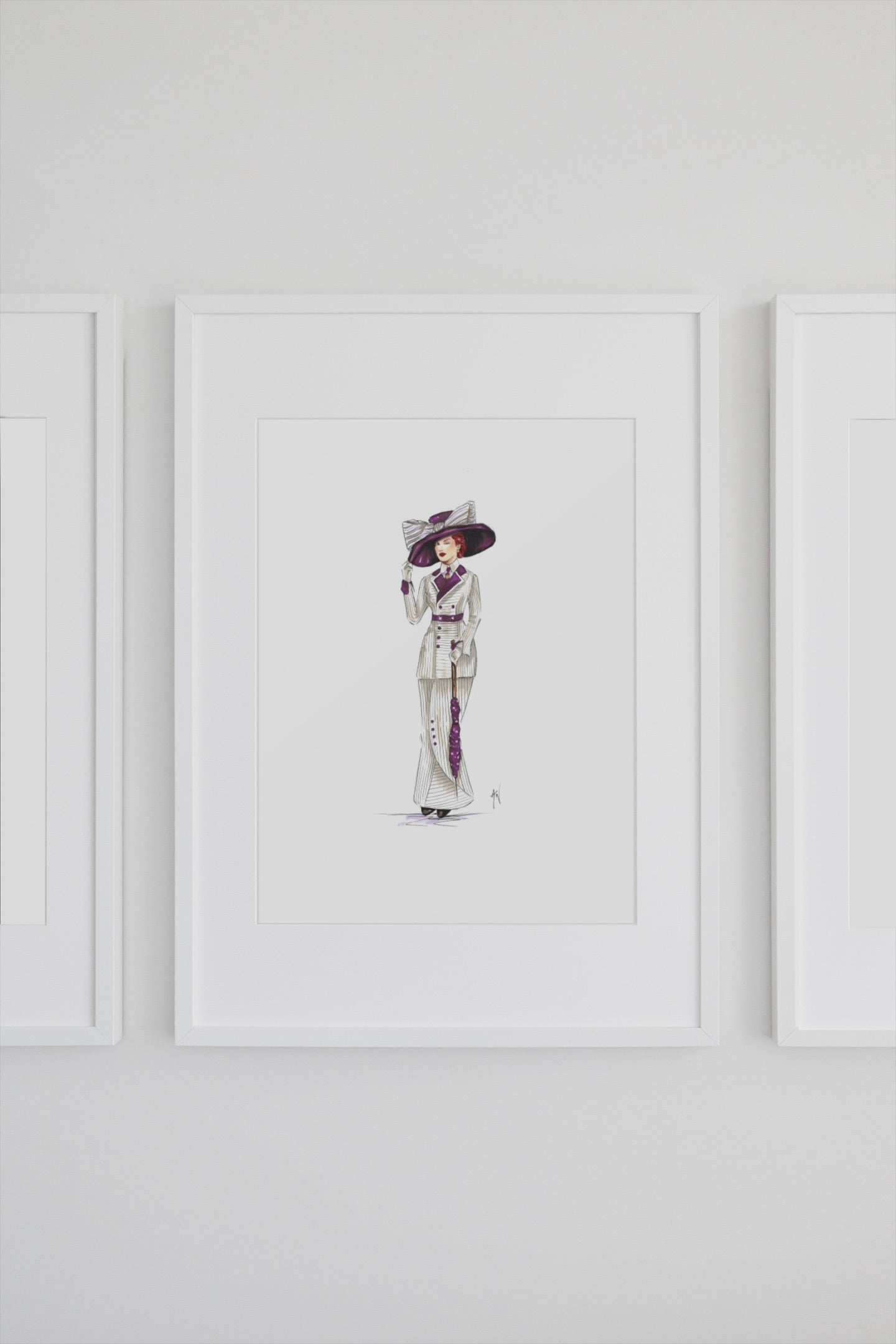 Rose's Arrival Art Print image 1