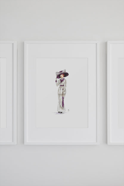 Rose's Arrival Art Print image 1