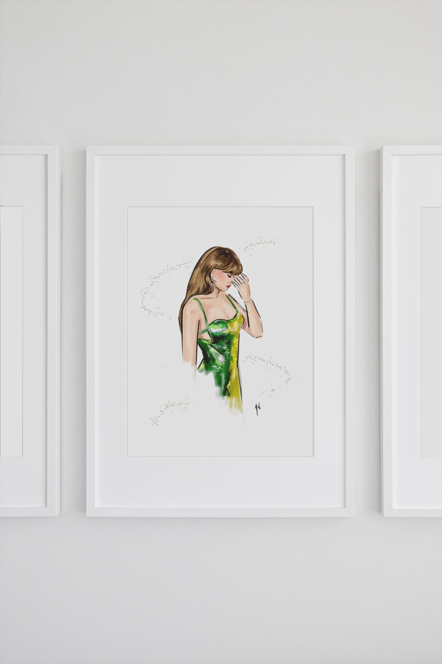 Green Envy Art Print image 1