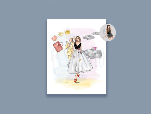 I'm The Only One Of Me Art Print image 0