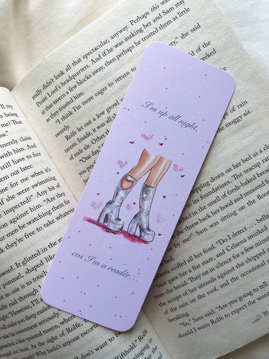 Up All Night, Cos I’m A Reader Bookmark