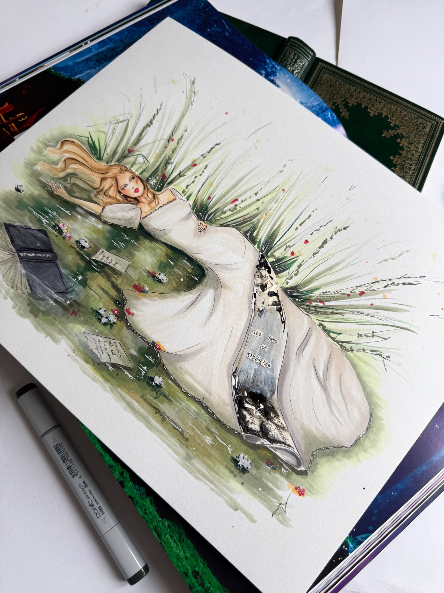 Ophelia Original Artwork
