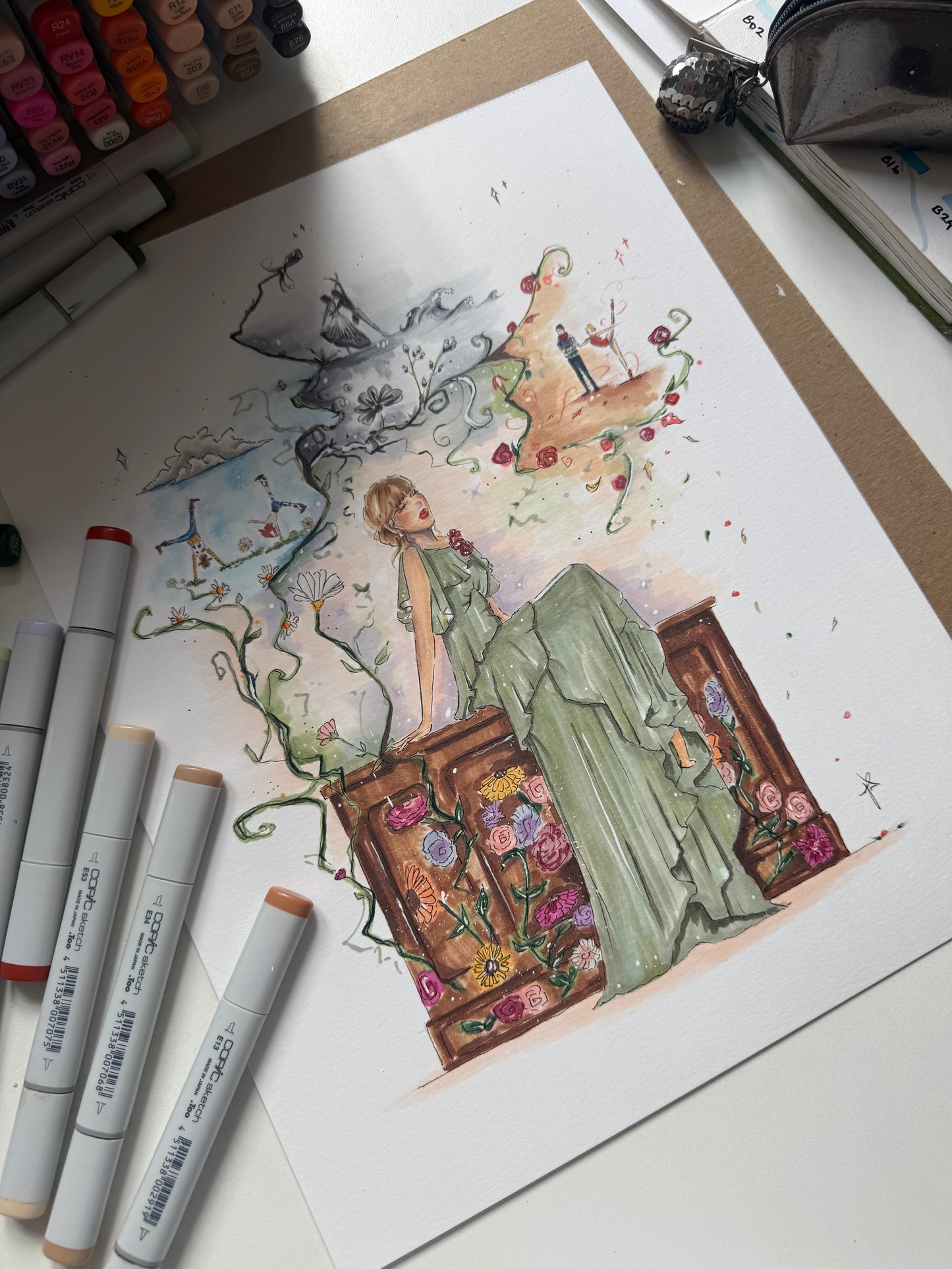 I Knew It, Too Well Original Artwork
