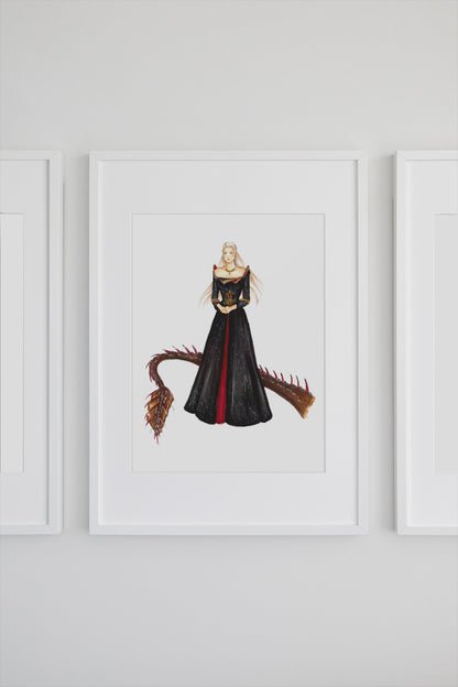 Rhaeneyra Art Print