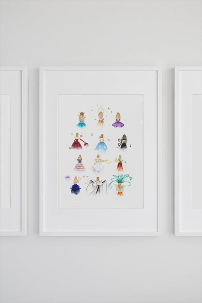 The 12 Eras Art Print