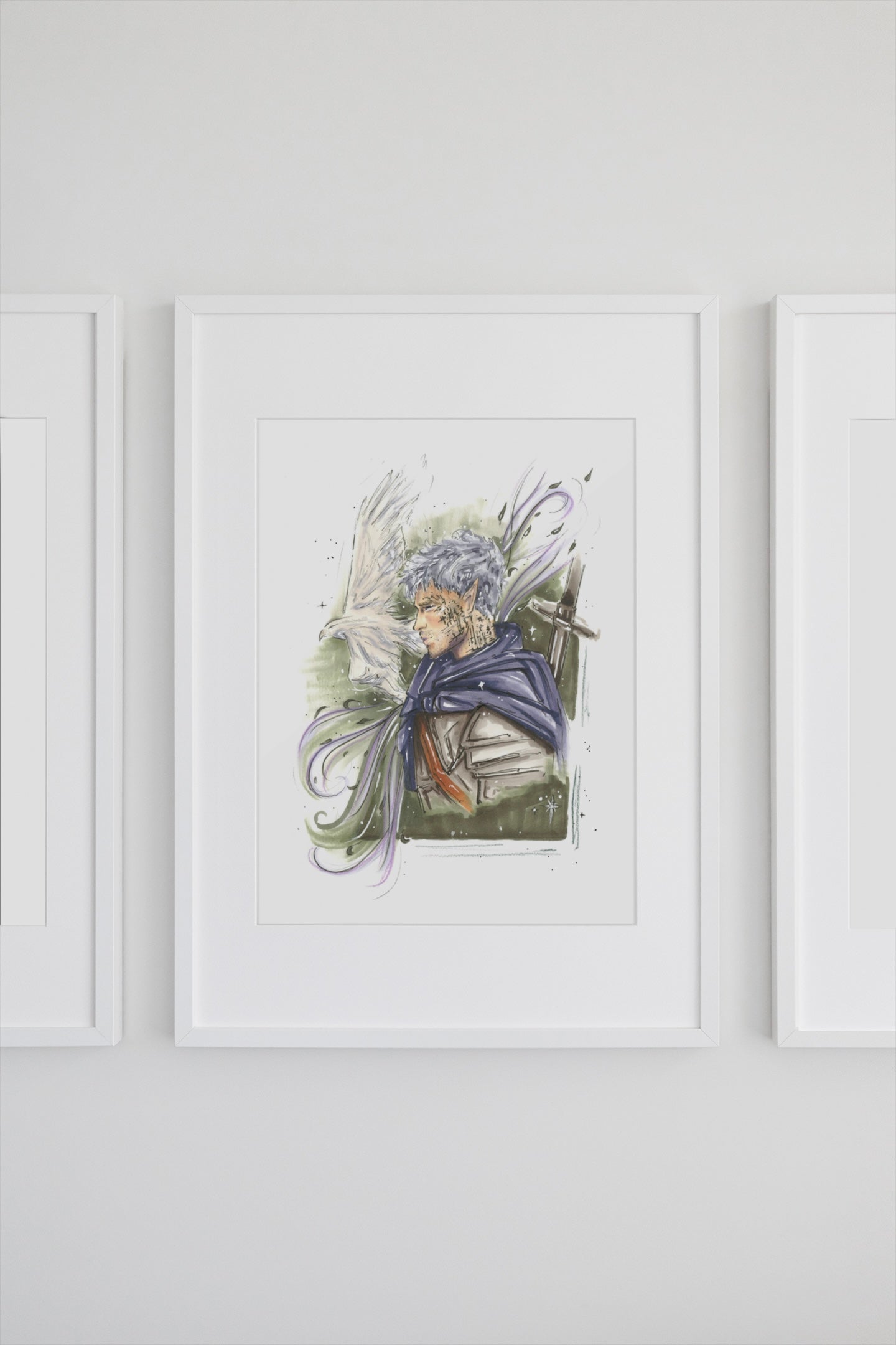 The Hawk Art Print