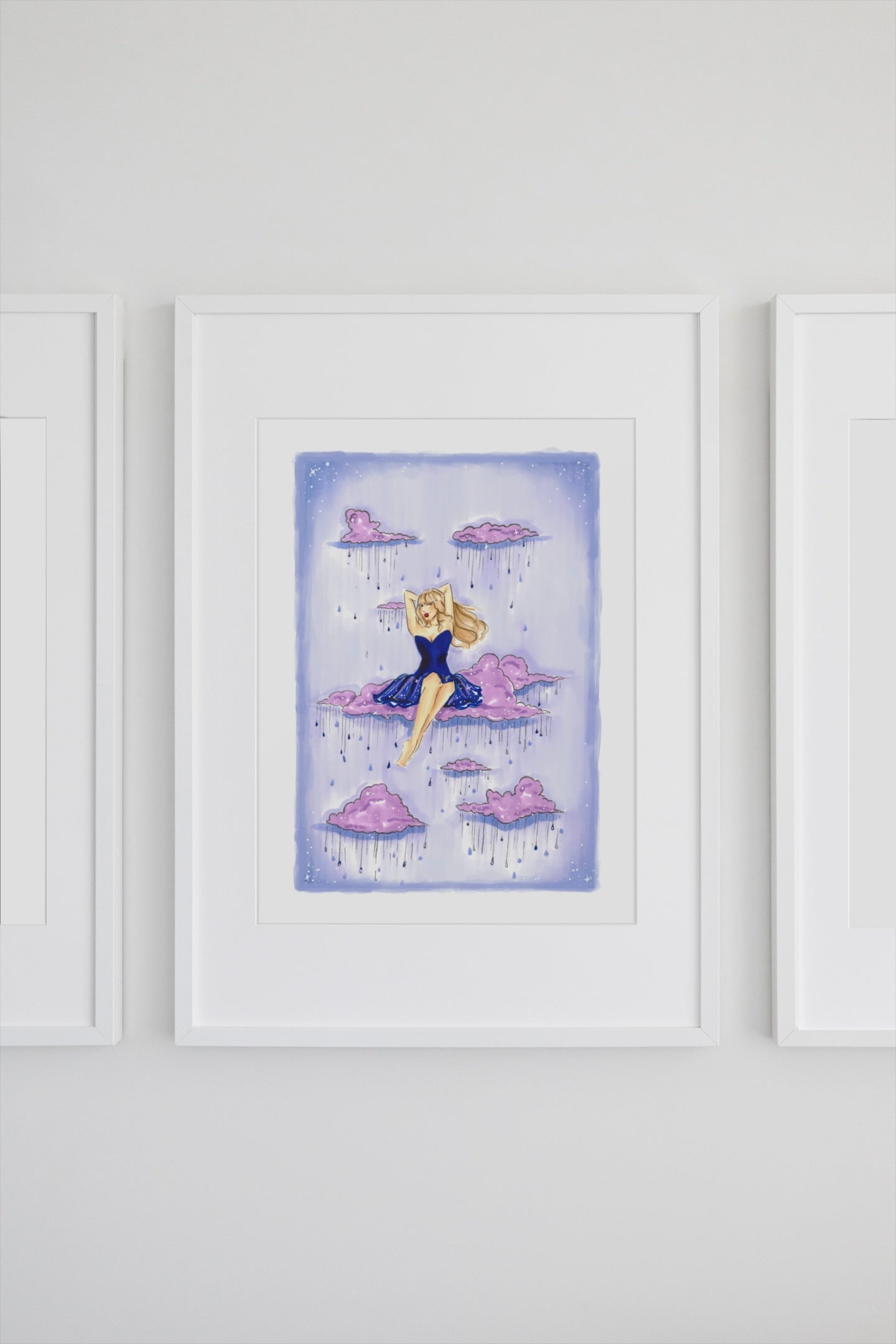 Midnight Rain Art Print