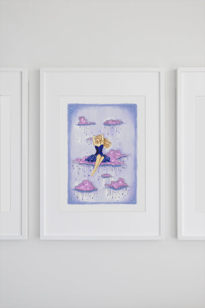 Midnight Rain Art Print