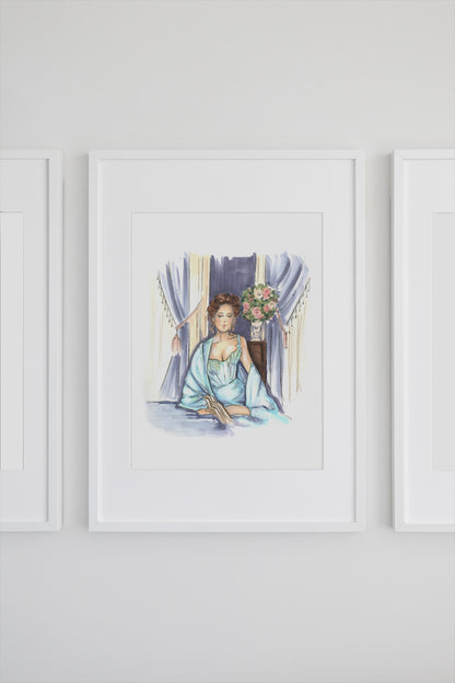 I Am The Tea Art Print