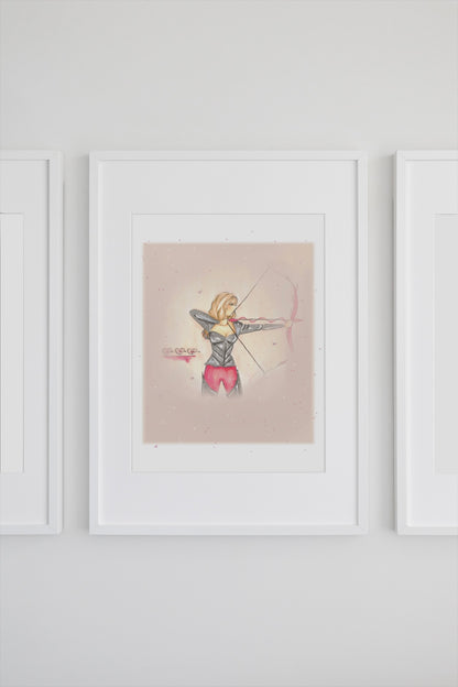 The Archer Art Print