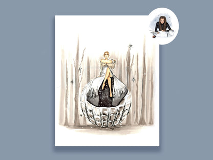 Shining Just For You Art Print