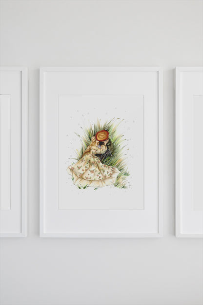 You’re In Love Cowboy Art Print