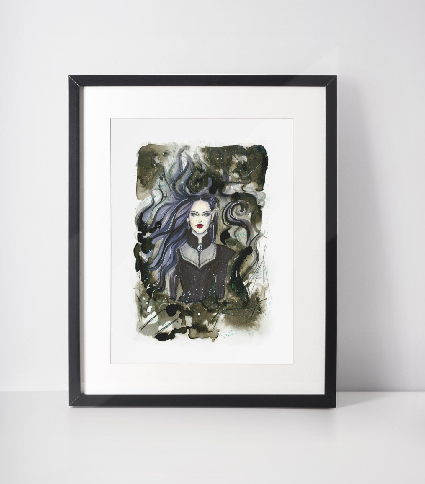 The Dark Queen Art Print