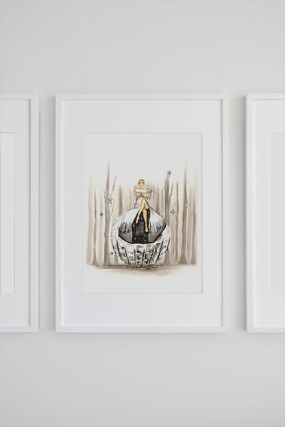 Shining Just For You Art Print