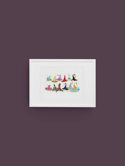 The Eras Witch Hats Art Print