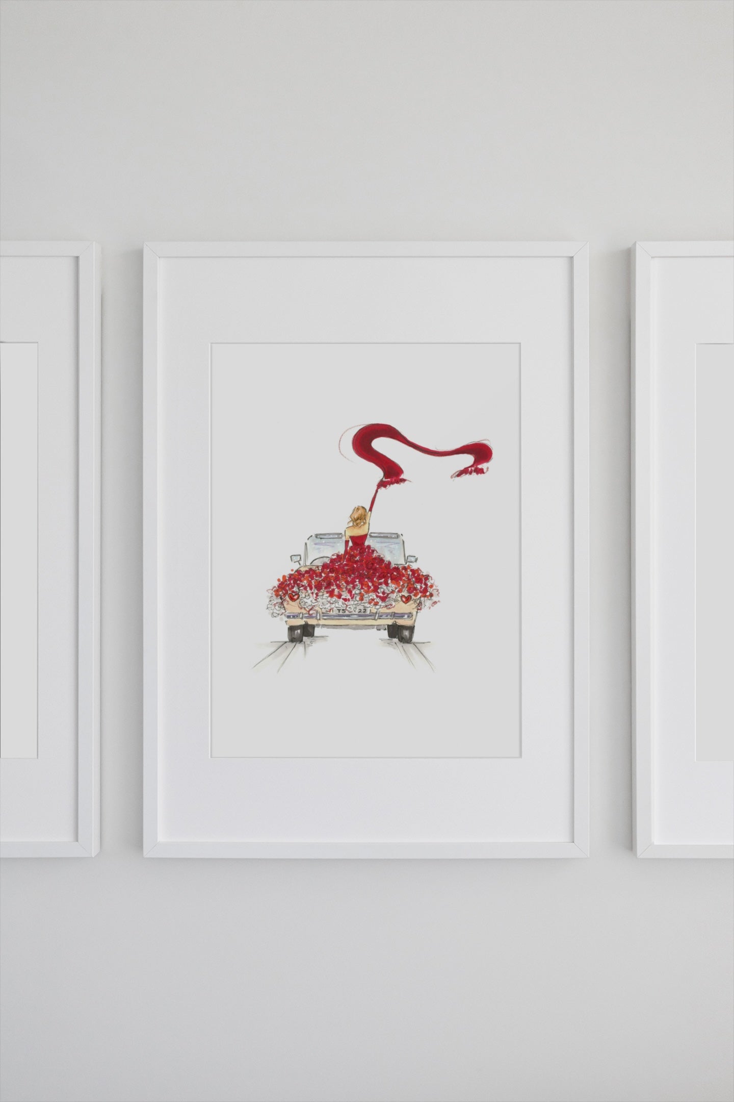 Red’s Getaway Car Art Print