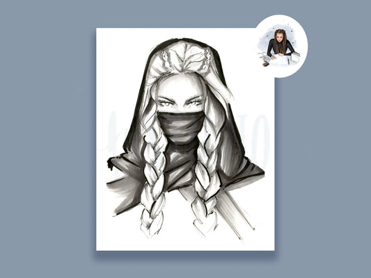 The Assassin’s Portrait Art Print