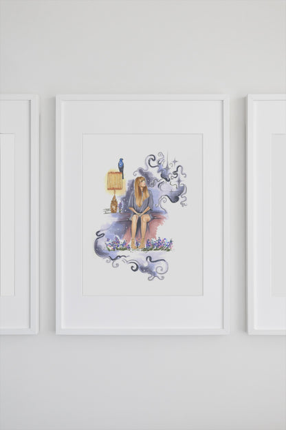 A Midnight Daydream Art Print