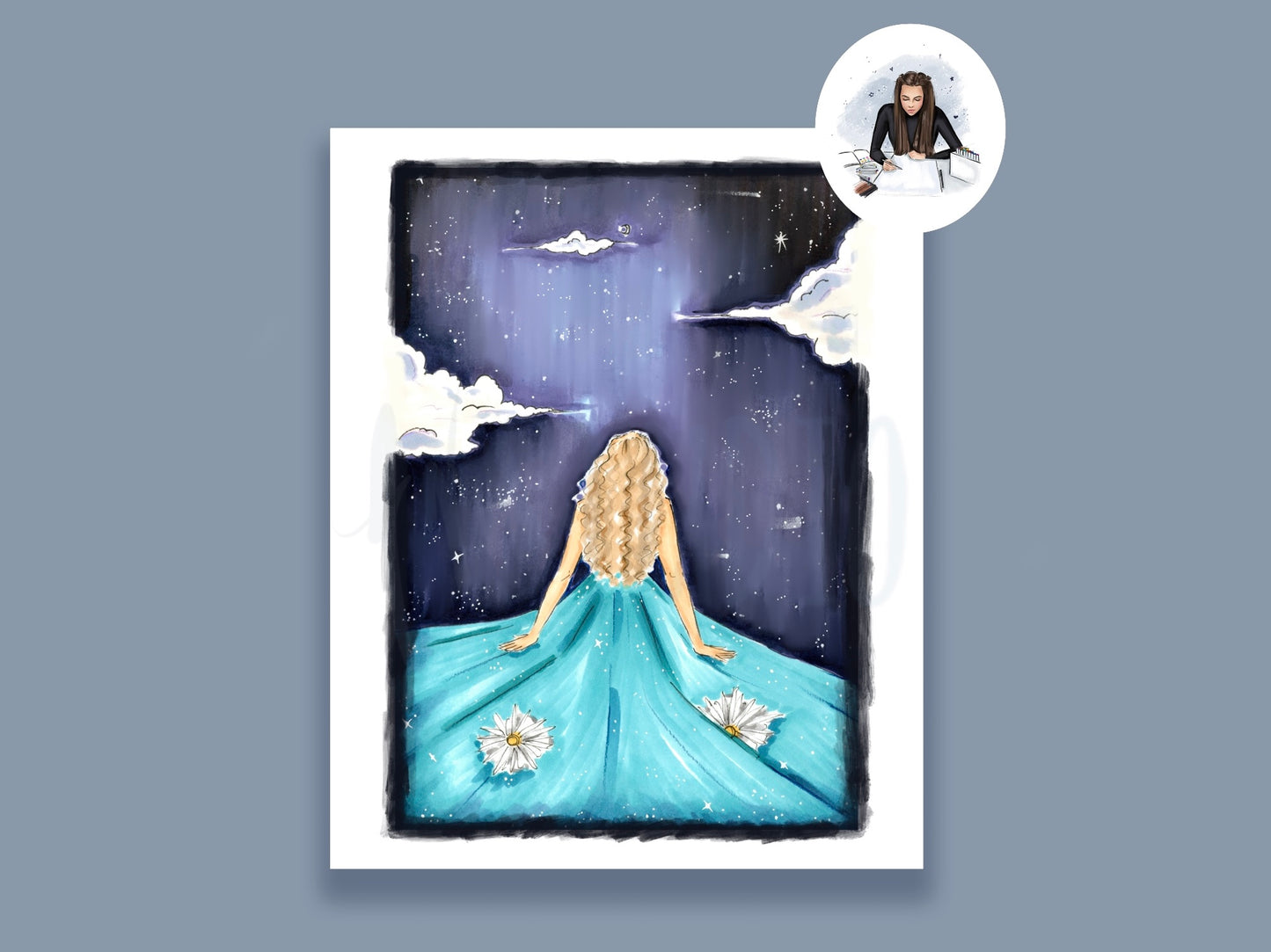 Debut’s Night Sky Art Print