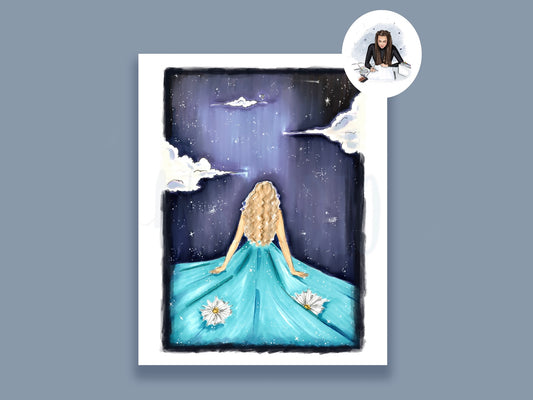Debut’s Night Sky Art Print