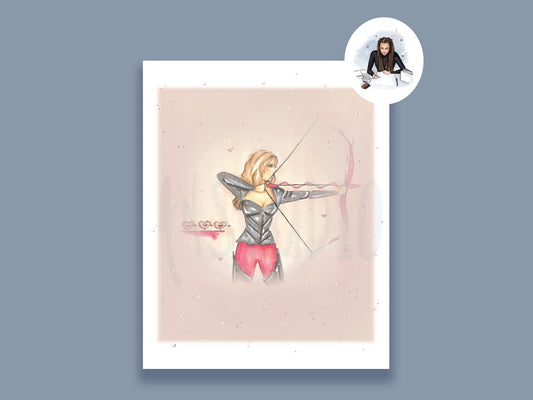 The Archer Art Print