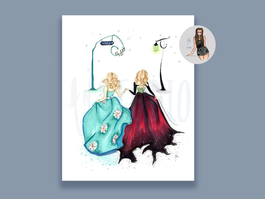 Her Name & Her Reputation Art Print