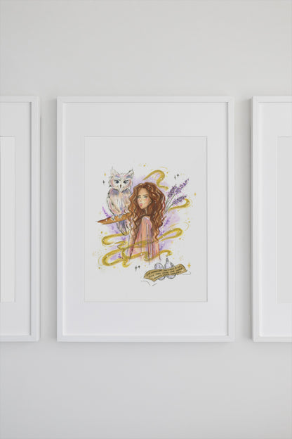 Yrene Towers Art Print