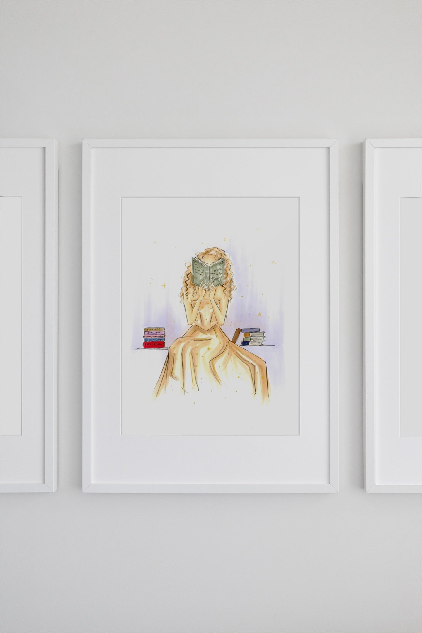 Fearless Reader Art Print