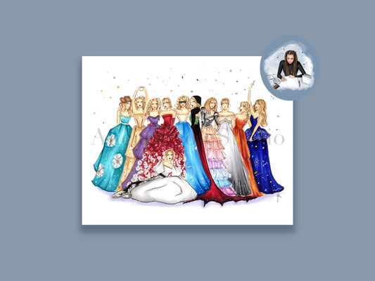 The Family Portrait Art Print