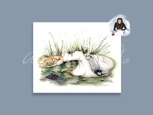 Ophelia’s Fate Art Print