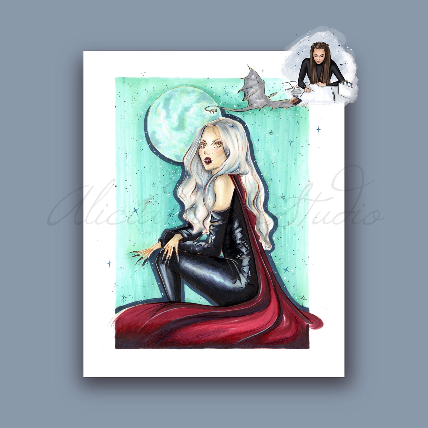 Queen Of Witches Art Print