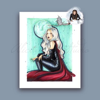 Queen Of Witches Art Print