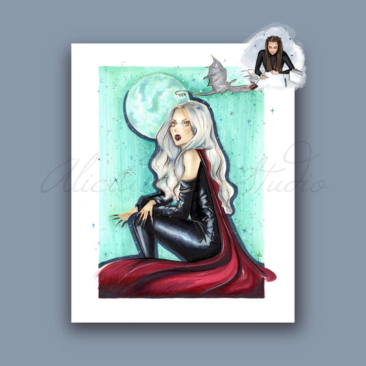Queen Of Witches Art Print