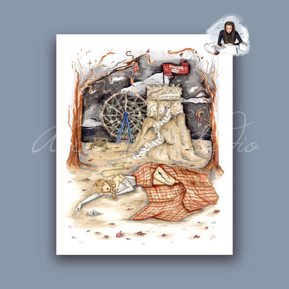 My Boy… Broke My Soul In Two Art Print