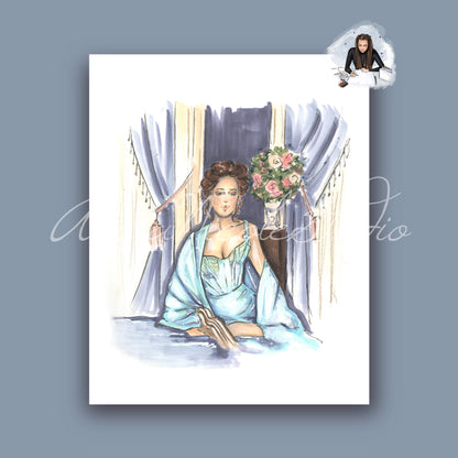 I Am The Tea Art Print