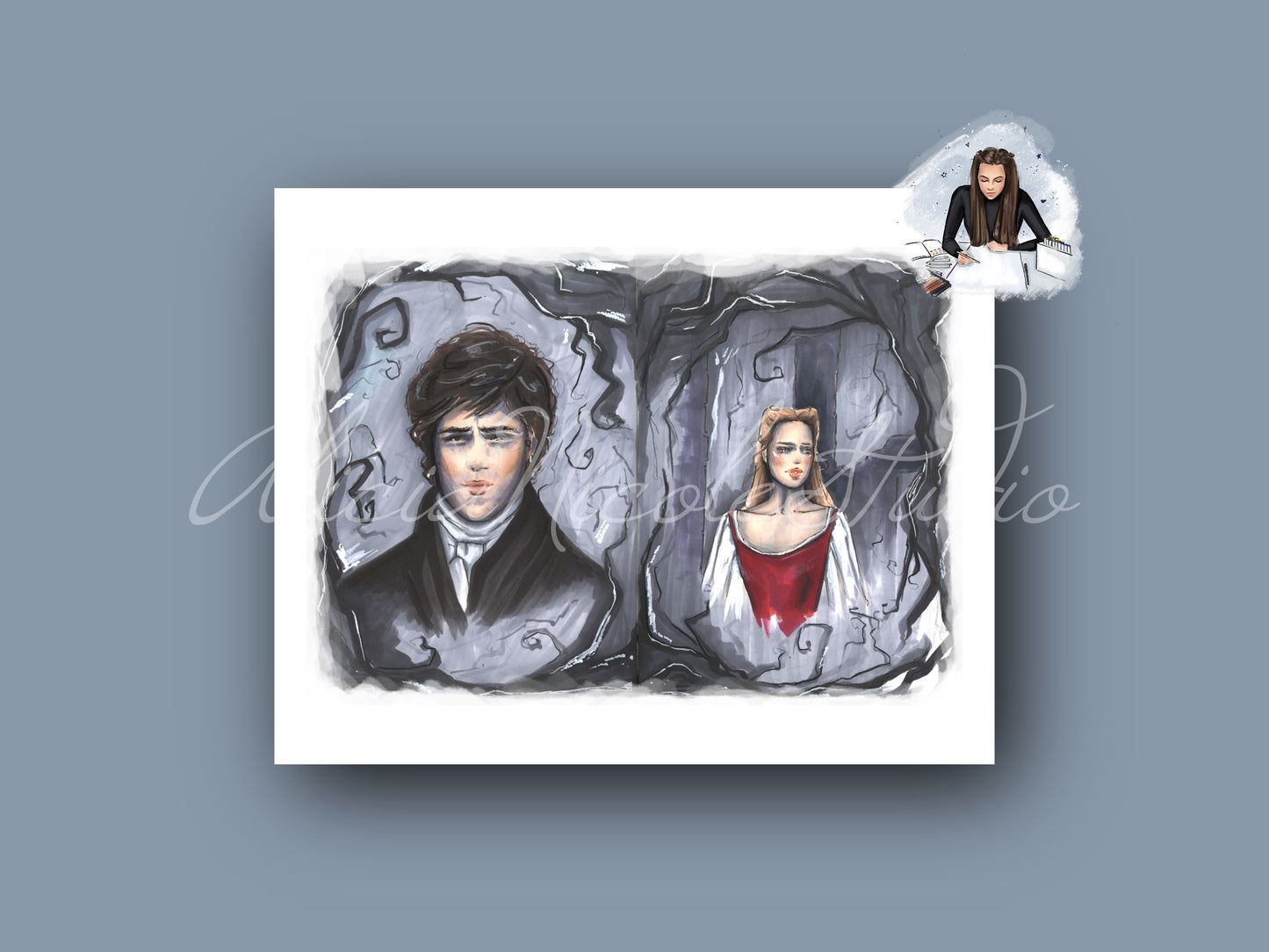 Chains Of Love Art Print